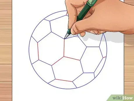 Imagen titulada Draw a Soccer Ball Step 13