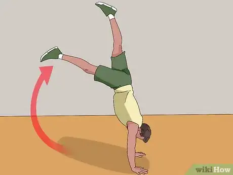 Imagen titulada Work up to a Handstand Push Up Step 12