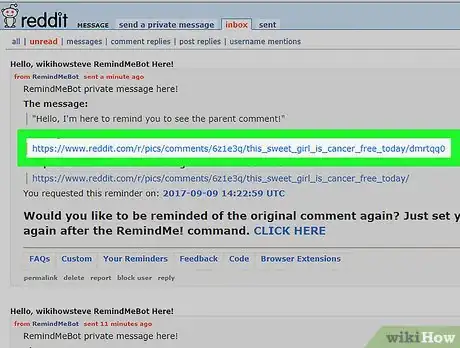 Imagen titulada Use the Remind Me Bot on Reddit Step 7