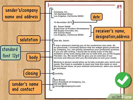 Imagen titulada Write a Business Letter Step 1