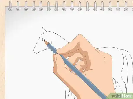 Imagen titulada Draw a Simple Horse Step 13