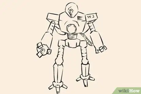 Imagen titulada Draw a Robot Step 11