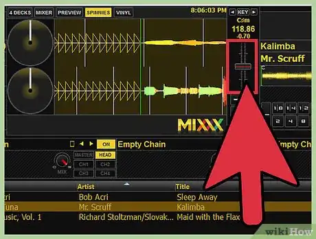 Imagen titulada Mix Music Using Beatmatching Step 6