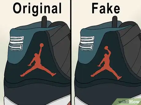 Imagen titulada Tell if Jordans Are Fake Step 7