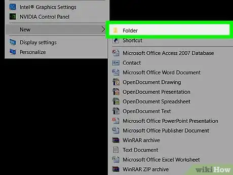 Imagen titulada Make a New Folder on a Computer Step 4