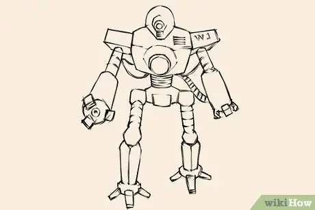 Imagen titulada Draw a Robot Step 12