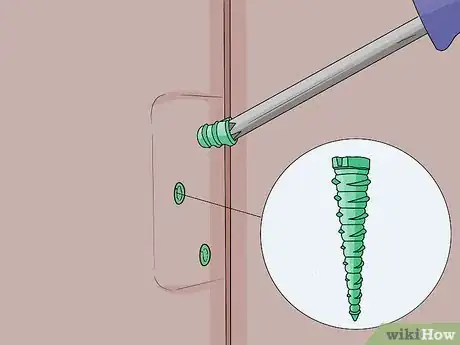 Imagen titulada Repair a Loose Wood Screw Hole for a Hinge Step 12