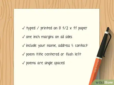 Imagen titulada Format a Poem Step 1