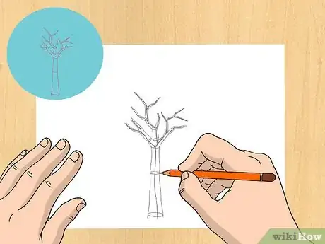 Imagen titulada Draw a Real Tree Step 3