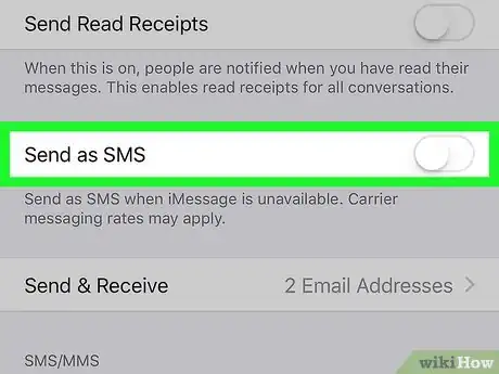 Imagen titulada Change a Text Message to iMessage on iPhone or iPad Step 5