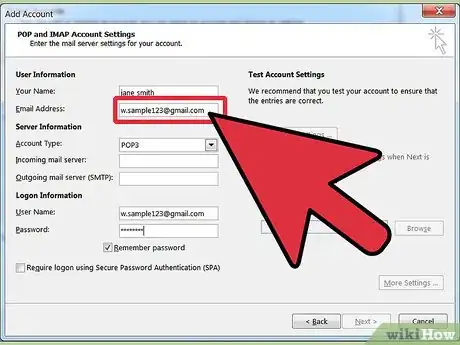 Imagen titulada Access Gmail in Outlook 2010 Step 13