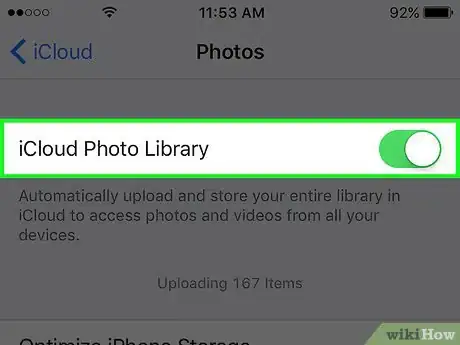 Imagen titulada Upload New iPhone Photos to iCloud Automatically Step 5