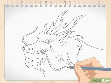 Imagen titulada Draw a Dragon Head Step 19