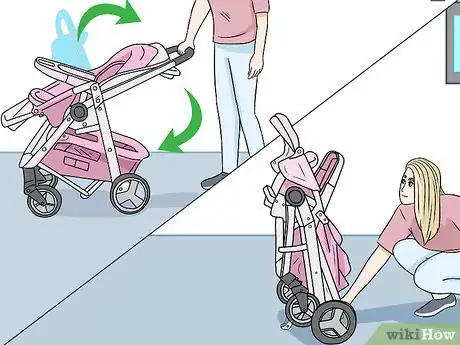 Imagen titulada Fold a Graco Stroller Step 7