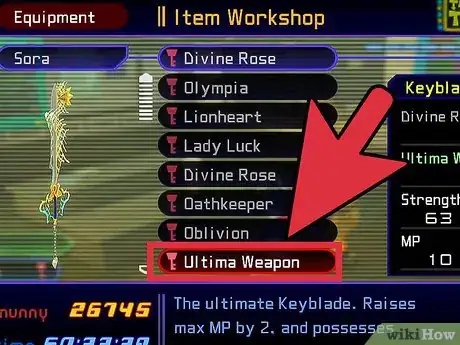 Imagen titulada Make the Ultima Weapon in Kingdom Hearts 1 Step 10