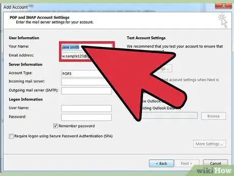 Imagen titulada Access Gmail in Outlook 2010 Step 12