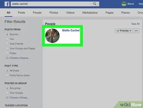 Imagen titulada Find a Friend's Comments on Facebook Step 6