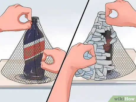 Imagen titulada Make a Soda Bottle Volcano Step 7