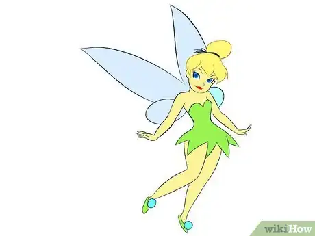 Imagen titulada Draw Tinkerbell Step 19