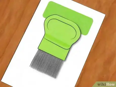 Imagen titulada Use a Lice Comb on Dry Hair Step 1