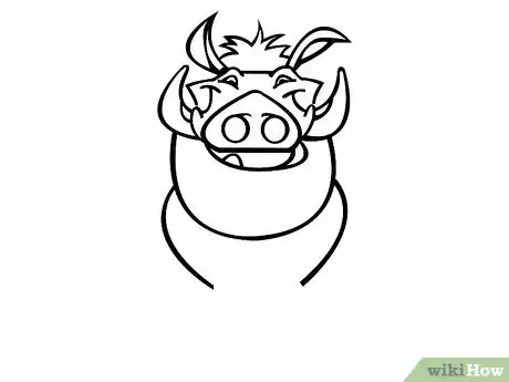 Imagen titulada Draw Pumbaa from the Lion King Step 14