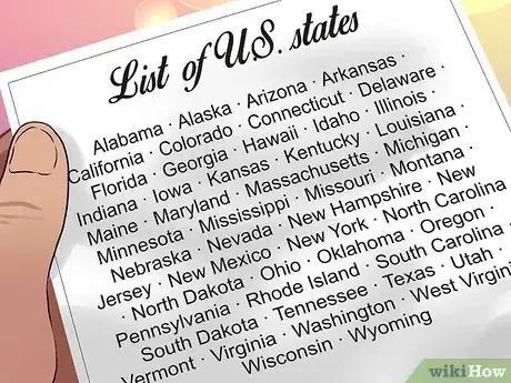 Imagen titulada Remember All 50 States of USA Step 2