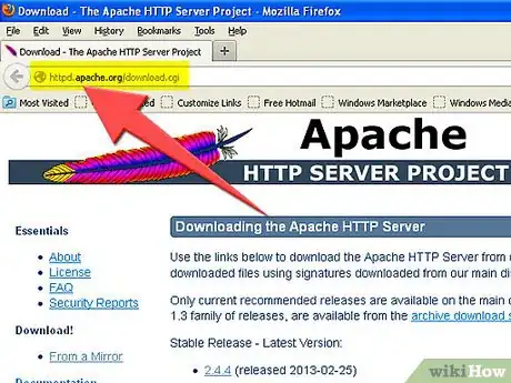 Imagen titulada Install the Apache Web Server on a Windows PC Step 1