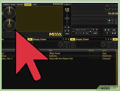 Imagen titulada Mix Music Using Beatmatching Step 1