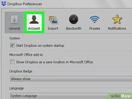 Imagen titulada Log Out on Dropbox on PC or Mac Step 7