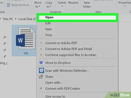 Imagen titulada Remove the 'Read Only' Status on MS Word Documents Step 2