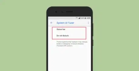 Imagen titulada Android Oreo; System UI Tuner.png