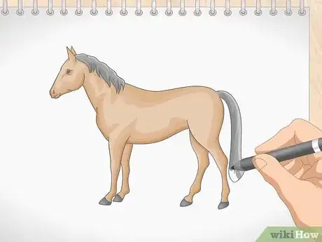 Imagen titulada Draw a Simple Horse Step 16