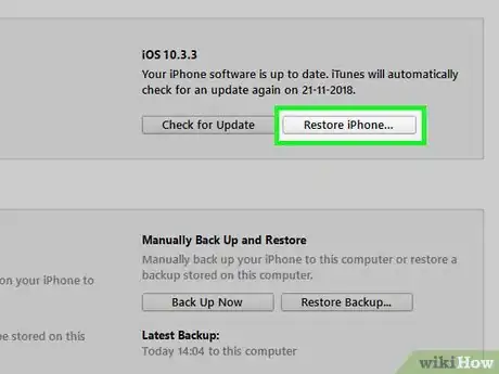 Imagen titulada Restore Your iPhone Without Updating Step 9