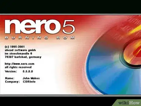 Imagen titulada Burn ISO Files on CD Using Nero 5 Step 1