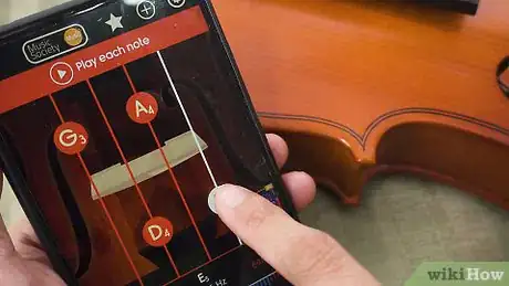 Imagen titulada Tune a Violin Step 5