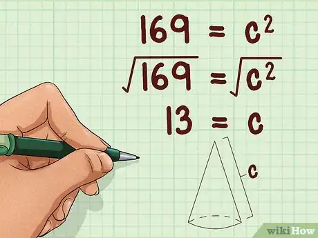 Imagen titulada Find the Surface Area of Cones Step 10