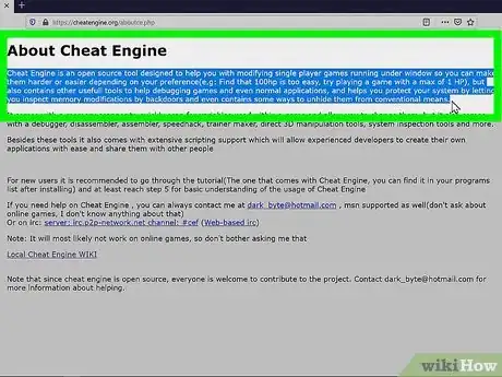 Imagen titulada Use Cheat Engine Step 1