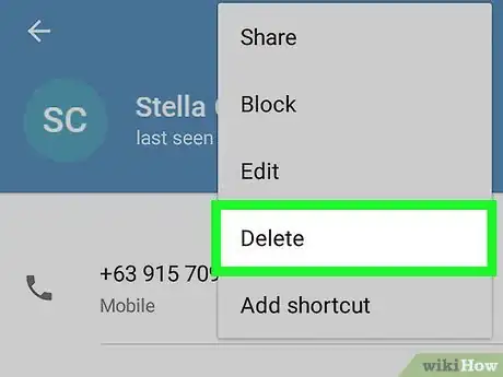 Imagen titulada Delete Contacts on Telegram on Android Step 7