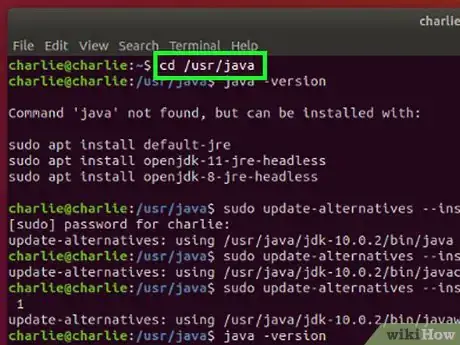 Imagen titulada Install Java on Linux Step 5