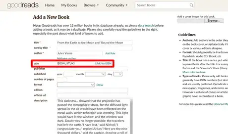 Imagen titulada Add a New Book to the Goodreads Database Method 2 Step 4.png