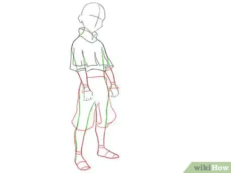 Imagen titulada Draw Clothing Outline Bottom Step 4
