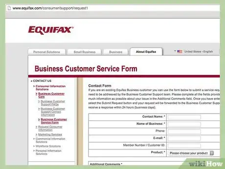 Imagen titulada Contact Equifax Step 15