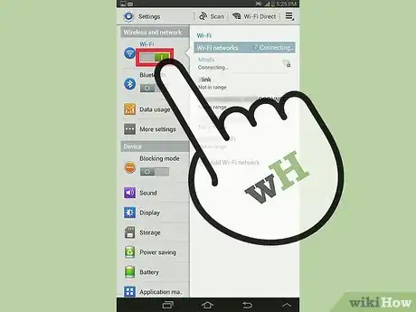Imagen titulada Connect Your Android Tablet to Your Wireless Home Network Step 3