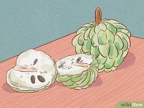 Imagen titulada Eat Custard Apples Step 1