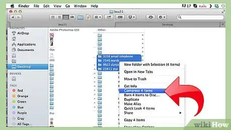 Imagen titulada Zip a File on a Mac Step 3