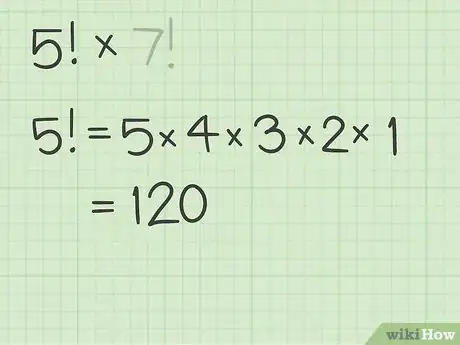 Imagen titulada Multiply Factorials Step 4