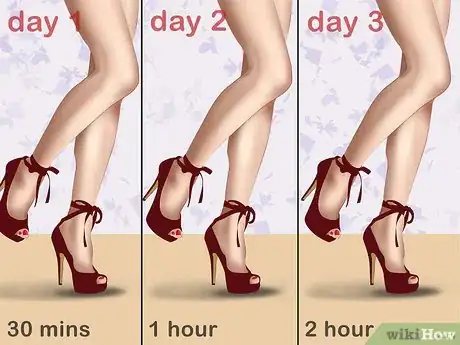 Imagen titulada Feel Comfortable in High Heels Step 12