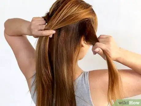 Imagen titulada Do a Fish Tail Plait in Your Hair Step 12