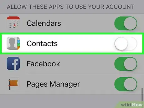 Imagen titulada Delete Facebook Contacts from an iPhone Step 4