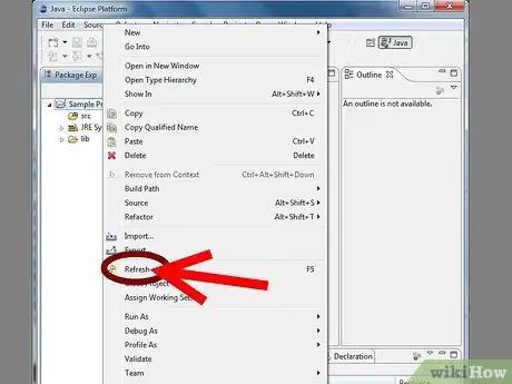 Imagen titulada Add JARs to Project Build Paths in Eclipse (Java) Step 1Bullet3